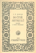 Do čtyř artikulů - román z doby husitské