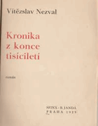 Kronika z konce tisíciletí