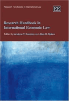 Research handbook in international economic law