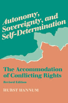 Autonomy, sovereignty, and self-determination