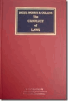 2SVAZKY Dicey, Morris, and Collins on the conflict of laws Vol 1+2