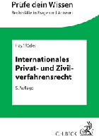 Internationales Privat - und Zivilverfahrensrecht