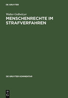 Menschenrechte im Strafverfahren - MRK und IPBPR