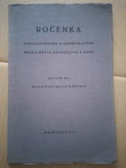 Ročenka národopisného a průmyslového musea města Prostějova a Hané. Ročník V