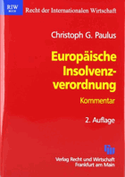 Europäische Insolvenzverordnung Kommentar