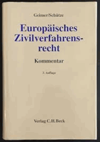 Europäisches Zivilverfahrensrecht Kommentar