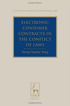 Electronic consumer contracts in the conflict of laws