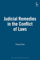 Judicial remedies in the conflict of laws
