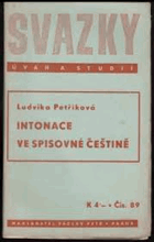 Intonace ve spisovné češtině