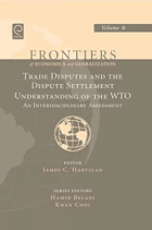 Trade disputes and the dispute settlement understanding of the WTO