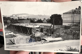 Orig.fotografie Pelhřimov Výstavba kino Vesmír