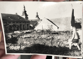Orig.fotografie Pelhřimov Výstavba kino Vesmír