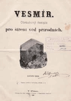VESMÍR 17.kompl.ročník! Obrázkový časopis pro šíření věd přírodních