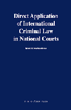 Direct application of international criminal law in national courts