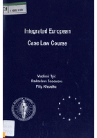Integrated european case law course