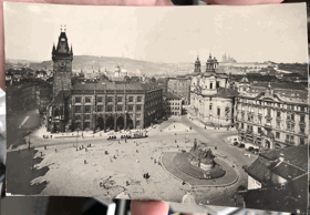PRAHA Staroměstská Radnice tramvaj