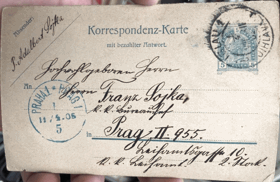 Koresp.lístek IGLAU odesl.