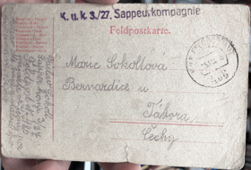 Feldpostkarte KUK Sappeurkompagnie