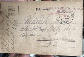 Feldpostkarte KUK Festung Hospital odesl.Pola, Pula Jadran Kaiserliche und Königliche Kriegsmarine