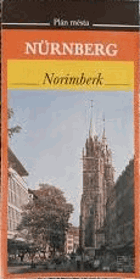 Nürnberg - plán města