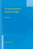 The transformation of contract in Europe