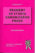 Prameny ke studiu kanonického práva
