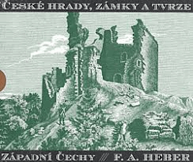 Západní Čechy. České hrady, zámky a tvrze VČ. KARTONU!