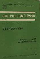 NÁCHOD 3856. Soupis lomů ČSR. List spec. mapy. Čís. 55