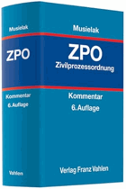 Kommentar zur Zivilprozessordnung