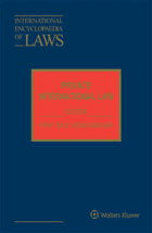 2SVAZKY Private international law VOL1+2. International encyclopaedia of laws