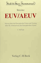 EUV AEUV Vertrag über die Europäische Union, Vertrag über die Arbeitsweise der Europäischen ...