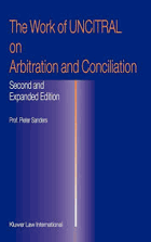 The work of UNCITRAL on arbitration and conciliation