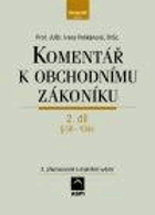 Komentář k obchodnímu zákoníku 2(s přihlédnutím k evropskému právu)§ 56-104e