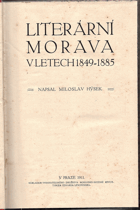 Literární Morava v letech 1849-1885