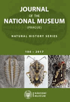 Journal of the National Museum 186(Prague), Natural history series