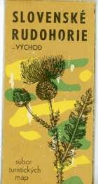 Slovenské rudohorie - východ. Súbor turistických máp