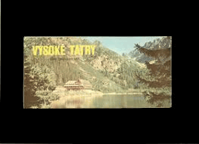 Vysoké Tatry Súbor turistických máp Mierka 1:50000