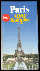 Paris ADAC Stadtplan. Ein ADAC Plan 1:17 500
