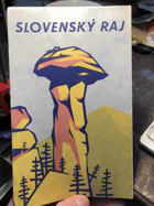 SLOVENSKÝ RÁJ Súbor map  1:100000