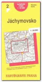 Jáchymovsko Turistická mapa Jáchymov