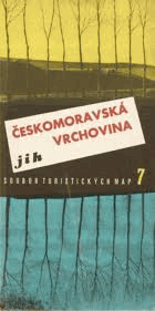 Českomoravská vrchovina - jih Soubor turistických map