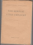 Řád morální a řád umělecký