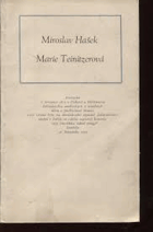 Marie Teinitzerová České Budějovice Budweis