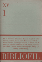 2SVAZKY BIBLIOFIL 15.ročník! PŘÍLOHY KOMPL.VOLNÉ NESEŘEZANÉ! Časopis pro pěknou knihu a ...