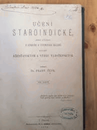 4SVAZKY Učení staroindické I-III Jeho význam u vznikání a vyvinování názorů zvlášť ...
