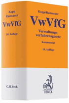 Verwaltungsverfahrensgesetz (VwfG)Kommentar