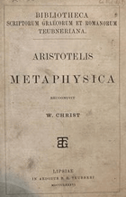Aristotelis Metaphysica