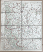 CHOMUTOV AUTOMAPA 1:200.000 MAPA-KARTE