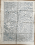 STRASSOLDO VOJ. SPEC. MAPA 1916 ITÁLIE 1:75.000