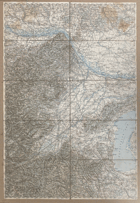 VÍDEŇ VOJ. GEN. MAPA RAKOUSKO-UHERSKO 1893 1:200.000